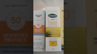 Eucerin anti pigment newderm opale sensiclaire teinte Cetaphil 50 [upl. by Branscum]