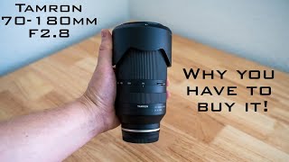 Tamron 70180mm F28  Best Overall Zoom Lens for Sony E Mount [upl. by Ynnam]