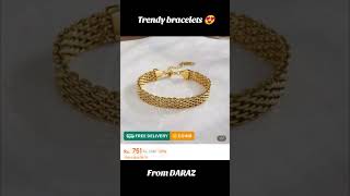 Trendy bracelets jewellery daraz youtubeshorts fashion howtostyle [upl. by Aneelad]