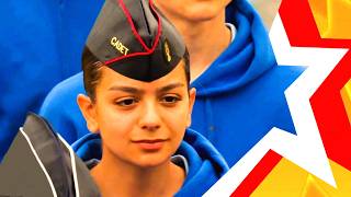 ЖЕНСКИЕ ВОЙСКА ФРАНЦИИ ★ WOMENS TROOPS OF FRANCE ★ Bastille Day parade 2024 militaryparade army [upl. by Chura]