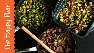 Brussels Sprouts 3 Ways  LOVE YOUR VEG [upl. by Aihseya402]