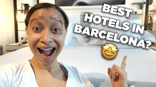 I Stayed at Three Hotels in Barcelona Spain [upl. by Eirahcaz250]