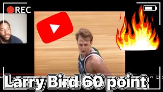 Larry Bird 60 point game REACTION [upl. by Divd197]