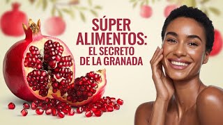 Súper Alimentos La Granada Tu Aliada Contra el Envejecimiento [upl. by Otrebireh353]