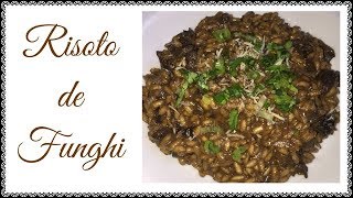 COMO FAZER RISOTO DE FUNGHI [upl. by Kired]