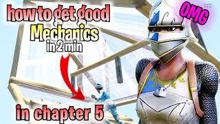 how to get good mechanics in Fortnite chapter 5 [upl. by Roderick]