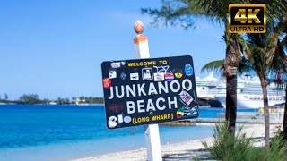 Junkanoo Beach  Nassau Bahamas  Walkthrough [upl. by Abeh]