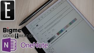 One Note  Global Handwriting  Goodereader x BIGME Inknote Color [upl. by Getter]