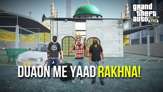 ASHRAF BHAI DROPS ABID TO THE MOSQUE  GTA 5 MODS GAMEPLAY [upl. by Moses]