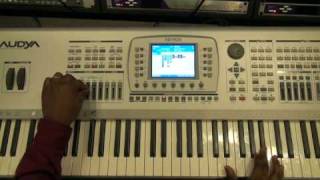 AUDYA demonstration with Organ Drawbars and Live control [upl. by Oramlub]