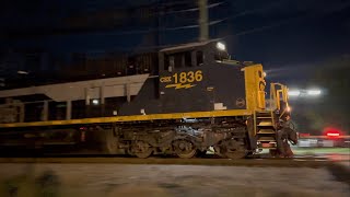 CSX I138 with the RFampP Heritage Unt Leading [upl. by Anitsyrc]