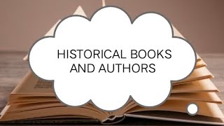 HISTORICAL BOOKS AND AUTHORS HISTORY SUBSCRIBE MY CHANNEL generalknowledgeforallcompetitiveexams [upl. by Olsson735]