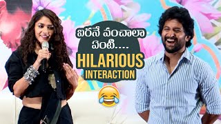 Nani and Mrunal Thakur Hilarious Interaction With Bits Pilani Students  HiNanna [upl. by Baler280]