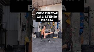 Empieza con Calistenia en Casa 🏠 calistenia motivation workout [upl. by Akerdnahs]