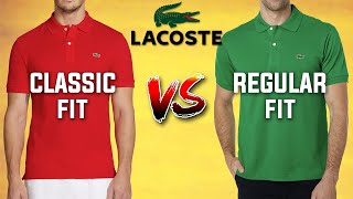 Which Lacoste Polo Fit Is Best For You  Size Guide  Comparison [upl. by Annais]