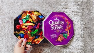 Unboxing OF Quality Street  Choclate  Choclate Candies  Cook amp Bake with Saba [upl. by Bourque]