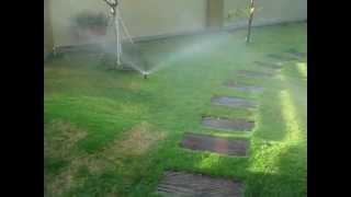 Hydromate Garden Pop Up Sprinkler System [upl. by Rustie716]