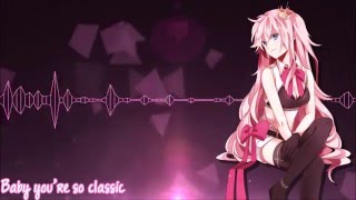 Nightcore  Classic  Lyrics [upl. by Reynard]