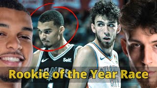 Wemby vs Holmgren lang ba sa ROOKIE OF THE YEAR Race [upl. by Eelirol]