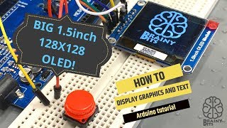 Finally A BIG OLED Display for the Arduino [upl. by Hakaber]