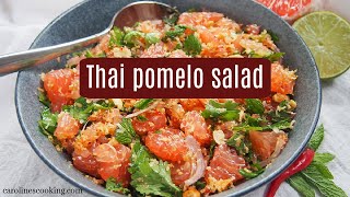 Thai pomelo salad [upl. by Wilfreda]