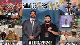 THE MOST INSANE CONVENTION EVER MET CM PUNK amp JADE CARGILL FANATICS FEST 2024 VLOG [upl. by Eletnahc]