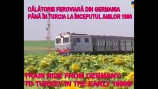 Train Journey from Germany to Turkey in the early 1990s [upl. by Sosthina554]