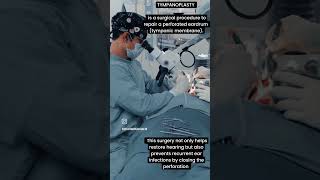 Tympanoplasty drkumargaurav doctor entsurgeon earpain lucknow earsurgery viralvideo [upl. by Aniarrol]