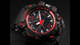 skmei 1155 AD1155 Hands on amp Setting  Waterproof SKMEI Watch [upl. by Nalyr187]