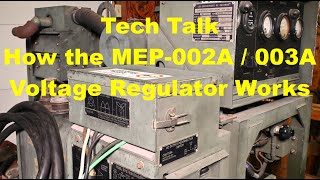 Tech Talk  How The MEP002A  003A Generator AC Voltage Regulator Works [upl. by Cotter]