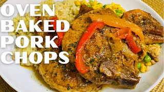 How to Make Oven Baked Pork Chops  Baked Pork Chops  Oven Baked Pork Chops  Pork Recipe [upl. by Dustin]