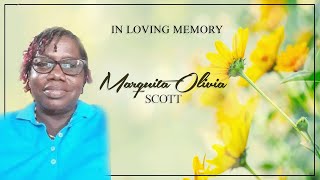 Celebrating the Life of Marquita Olivia Scott [upl. by Ennayram]