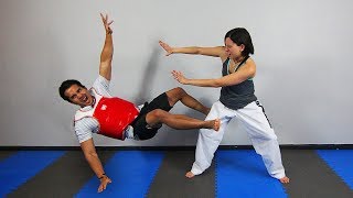 TKD Sparring Tips Pushing [upl. by Henning]