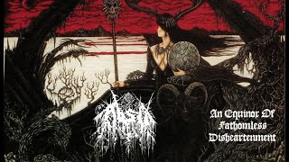 Absu  An Equinox of Fathomless Disheartenment lyric video [upl. by Atibat]