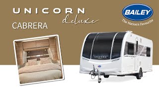 Caravan Tour Bailey Unicorn Deluxe Cabrera 2025 [upl. by Nnyleuqcaj]