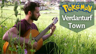 Verdanturf Town Theme  Classical Guitar Cover [upl. by Atilef]