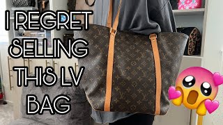 FINALLY GETTING THE VINTAGE LV BAG I REGRET SELLING THE MOST  LOUIS VUITTON SAC SHOPPING TOTE [upl. by Bayless185]