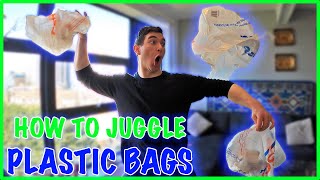 How To Juggle Plastic Bags [upl. by Ahseya46]