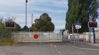 SherburnInElmet Level Crossing  North Yorkshire [upl. by Laddy]