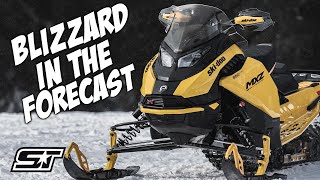 2023 Ski Doo MXZ Blizzard 850 ETEC Detailed Overview [upl. by Laural]