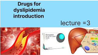 Management of dyslipidemia  Drugs for hyperlipidemia  Dyslipidemia drugs introduction [upl. by Dyrrej]