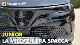 Alfa Romeo JUNIOR Veloce 280 CV  NERA  dal vivo  è VIOLENTISSIMA [upl. by Derward]