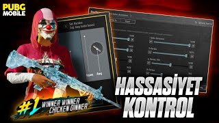 Yeni Güncelleme 🔥😍 KONTROL ve HASSASİYET ayarları 2024  Özel Joystik  PUBG MOBİLE [upl. by Runkel]