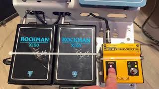 Rockman X100 pedalboard [upl. by Eseneg]