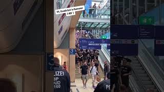 Osnabrück in Hannover HAUPTBAHNHOF 🔊🔥 vflosnabrück hannover ultras football viralvideo [upl. by Three7]