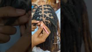 Crochet retwist dreadlocks [upl. by Desiree]