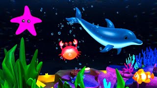 Bedtime Lullabies and Calming Undersea Animation 🐠 🐟 Baby Lullaby 💤 [upl. by Towbin]