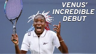 Venus Williams debut at the US Open  US Open 1997 [upl. by Grussing]