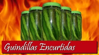 Guindillas Encurtidas Las Recetas del Hortelano [upl. by Kcinemod]