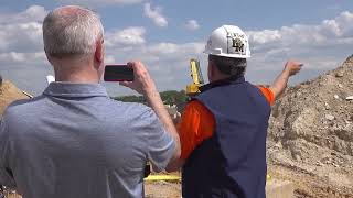 LMTSD Visits Construction Site of the New LMHS on May 17th 2022 [upl. by Aerdnu]